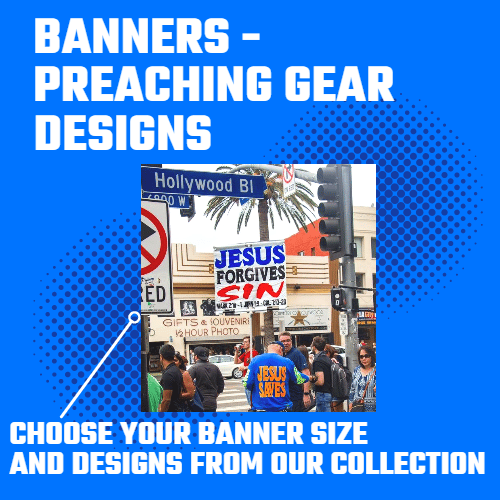 Preaching Gear Banners